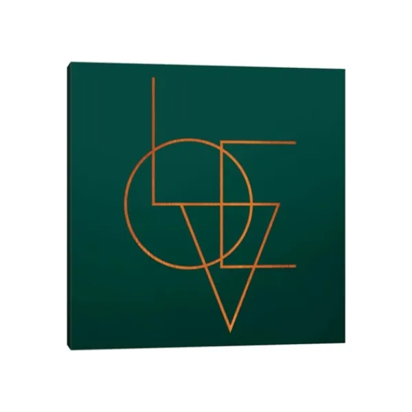 Wall Quotes & Signs-Kirkland's Home Love Giclee Canvas Art Print Green
