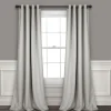 Curtains & Drapes-Kirkland's Home Lush Insulated Curtain Panel Set, 95 In. Gray