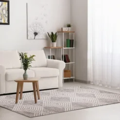 Outdoor Rugs-Kirkland's Home Luxe Diamond Outdoor Area Rug, 7X10 Gray