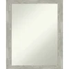 Decorative Mirrors-Kirkland's Home Lyndon Dove Gray Wood Framed Mirror