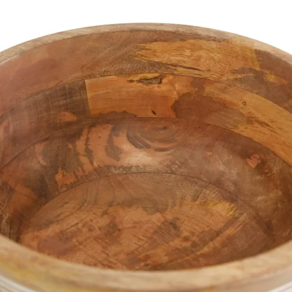 Decorative Bowls & Jars-Kirkland's Home Mango Wood Bowls, Set Of 3 Brown