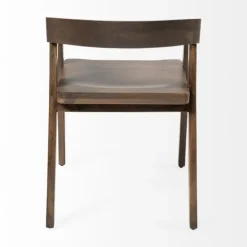 Dining Chairs-Kirkland's Home Mango Wood Dining Chair Brown