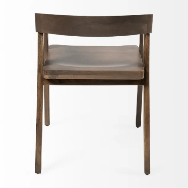 Dining Chairs-Kirkland's Home Mango Wood Dining Chair Brown