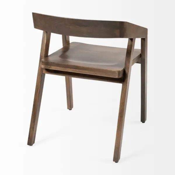 Dining Chairs-Kirkland's Home Mango Wood Dining Chair Brown