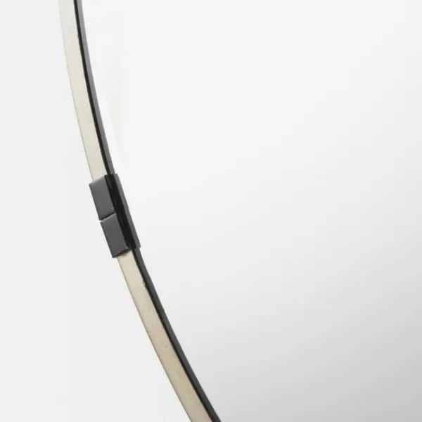 Decorative Mirrors-Kirkland's Home Maria Brushed Gold Round Wall Mirror
