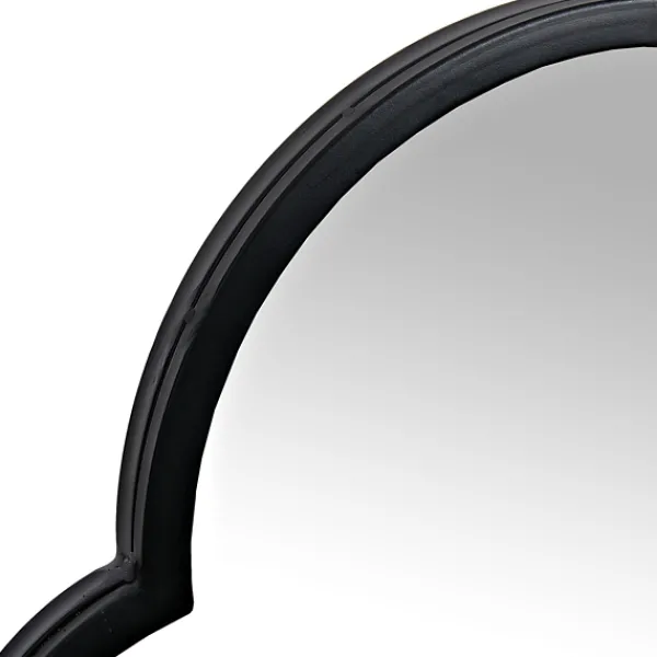 Decorative Mirrors-Kirkland's Home Maria Metal Arch Wall Mirror Black