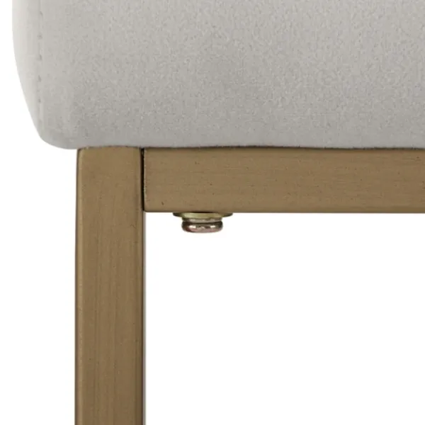 Bar Stools & Counter Height Stools-Kirkland's Home Marley And Gold Bar Stools, Set Of 2 Gray