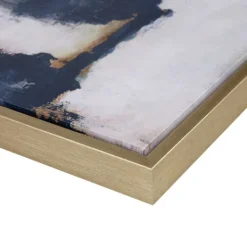 Framed Art-Kirkland's Home Martha Stewart Blue Drift 5-Pc. Framed Art Blue/White/Gold