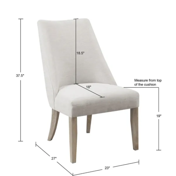 Dining Chairs-Kirkland's Home Martha Stewart Dining Chairs, Set Of 2 Ivory