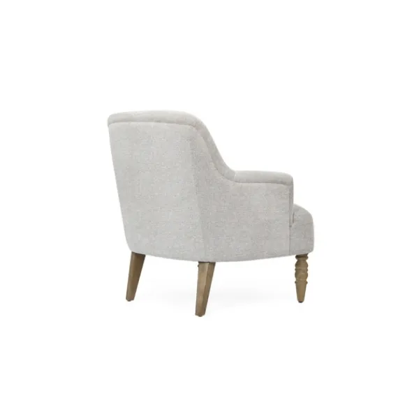 Accent Chairs-Kirkland's Home Martha Stewart Extended Seat Accent Chair Gray