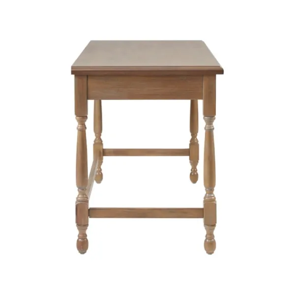 Office Furniture-Kirkland's Home Martha Stewart Natural Wood Turned Legs Desk