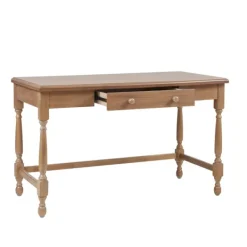 Office Furniture-Kirkland's Home Martha Stewart Natural Wood Turned Legs Desk