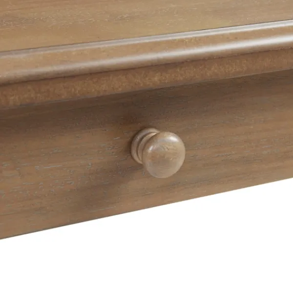 Office Furniture-Kirkland's Home Martha Stewart Natural Wood Turned Legs Desk