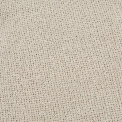 Benches & Ottomans-Kirkland's Home Martha Stewart Round Cream Ottoman With Shelf Ivory