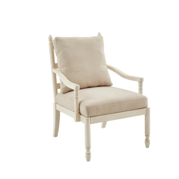 Accent Chairs-Kirkland's Home Martha Stewart Toni Accent Chair Ivory