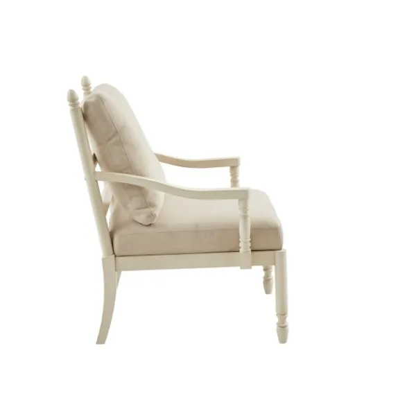 Accent Chairs-Kirkland's Home Martha Stewart Toni Accent Chair Ivory