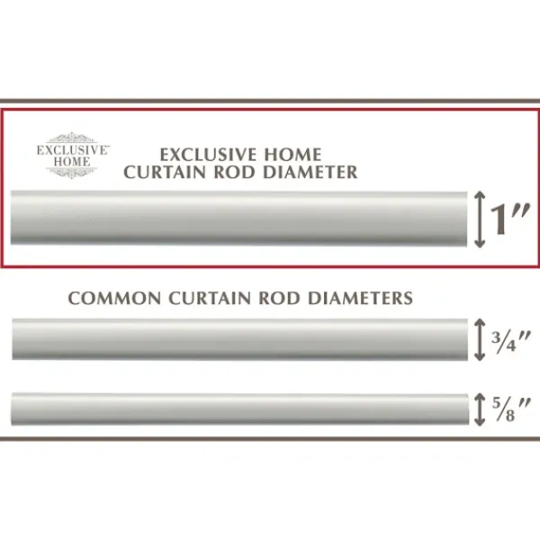 Curtain Rods & Hardware-Kirkland's Home Matte Adjustable Prism Curtain Rod, 72 In. Silver