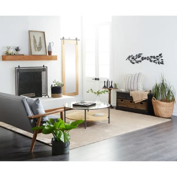 Decorative Accents-Kirkland's Home Matte Black And White Wooden Tic Tac Toe Board