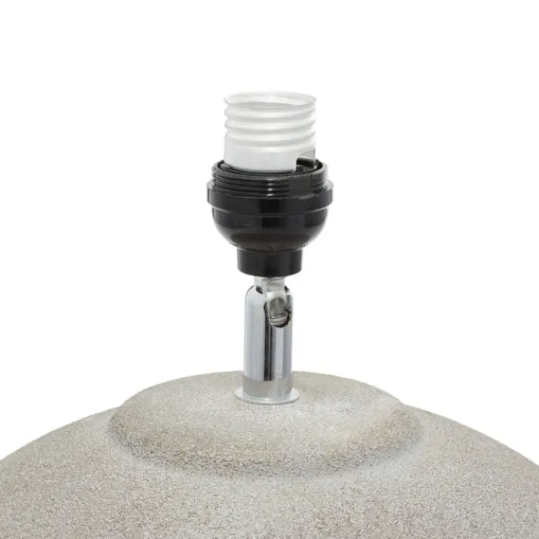 Table Lamps-Kirkland's Home Matte Black Ombre Textured Table Lamp, 23 In. White