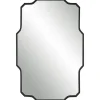 Decorative Mirrors-Kirkland's Home Matte Black Thin Linear Iron Frame Wall Mirror