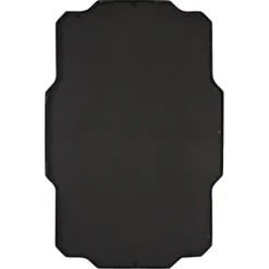 Decorative Mirrors-Kirkland's Home Matte Black Thin Linear Iron Frame Wall Mirror