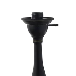 Floor Lamps-Kirkland's Home Matte Bronze And Amber Reading Arm Torchiere Tan