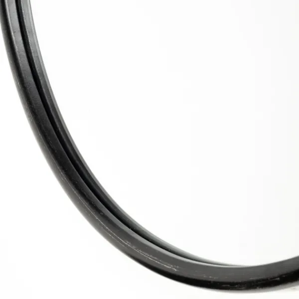 Decorative Mirrors-Kirkland's Home Matte Metal Frame Oval Wall Mirror Black