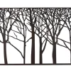 Wall Plaques-Kirkland's Home Matte Metal Tree Frame Wall Plaque Black
