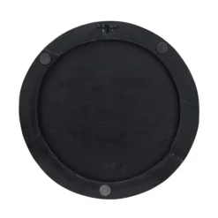 Wall Plaques-Kirkland's Home Matte Ribbed Sunburst Wall Plates, Set Of 3 Black
