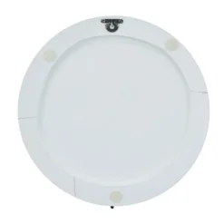 Wall Plaques-Kirkland's Home Matte Ribbed Sunburst Wall Plates, Set Of 3 White