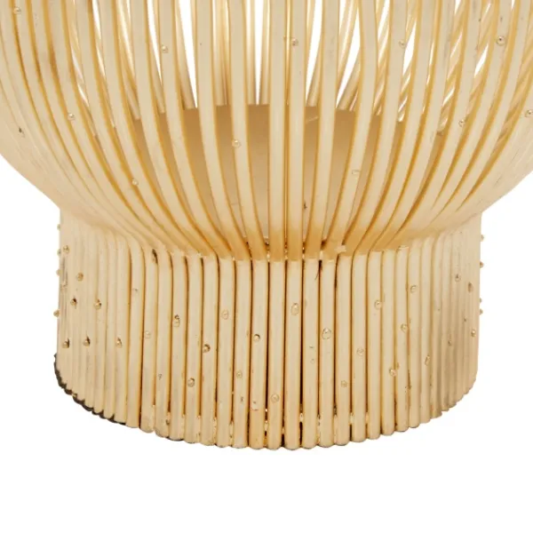 Candle Holders-Kirkland's Home Matte Straws 2-Pc. Votive Candle Holder Set Gold