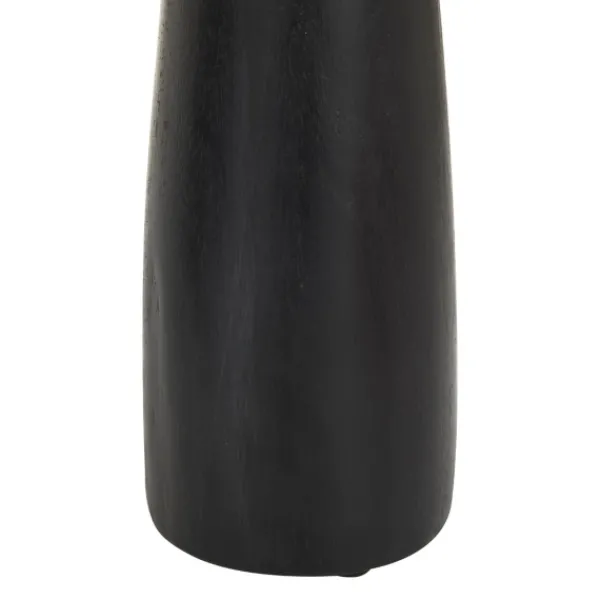 Candle Holders-Kirkland's Home Matte Wood T-Shape Candle Holders, Set Of 3 Black