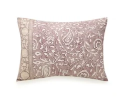 Comforters-Kirkland's Home Mauve Scorro 5-Pc. Queen Comforter Set Purple