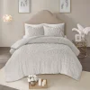 Comforters-Kirkland's Home Medallion California King 3-Pc. Comforter Set Gray