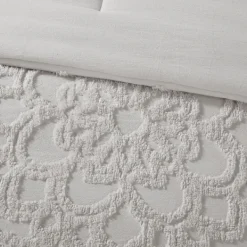 Comforters-Kirkland's Home Medallion Full/Queen 3-Pc. Comforter Set Gray