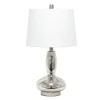 Table Lamps-Kirkland's Home Mercury Glass Curvy Table Lamp White