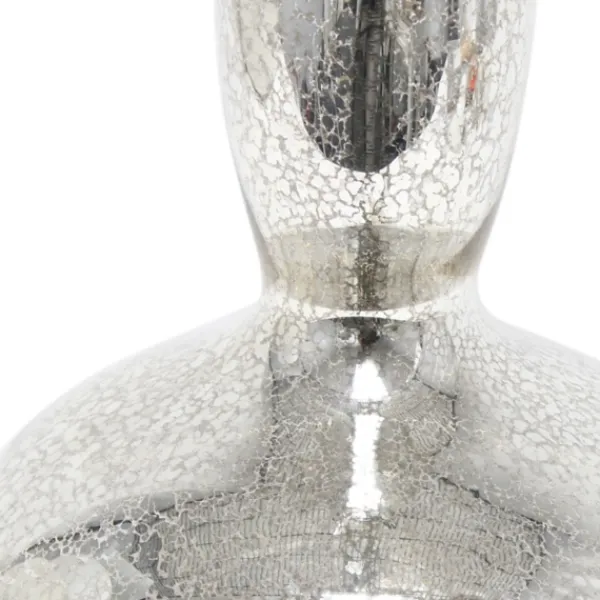 Table Lamps-Kirkland's Home Mercury Glass Curvy Table Lamp White