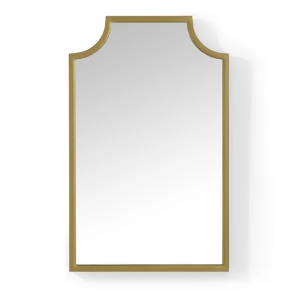 Decorative Mirrors-Kirkland's Home Metal Abigail Mirror Gold