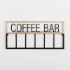 Hooks-Kirkland's Home Metal And Wood Coffee Bar Wall Hooks
