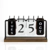 Decorative Accents-Kirkland's Home Metal And Wood Flip Calendar