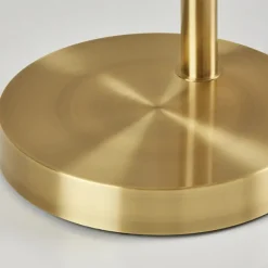 Floor Lamps-Kirkland's Home Metal 3-Arm Arched Floor Lamp Gold