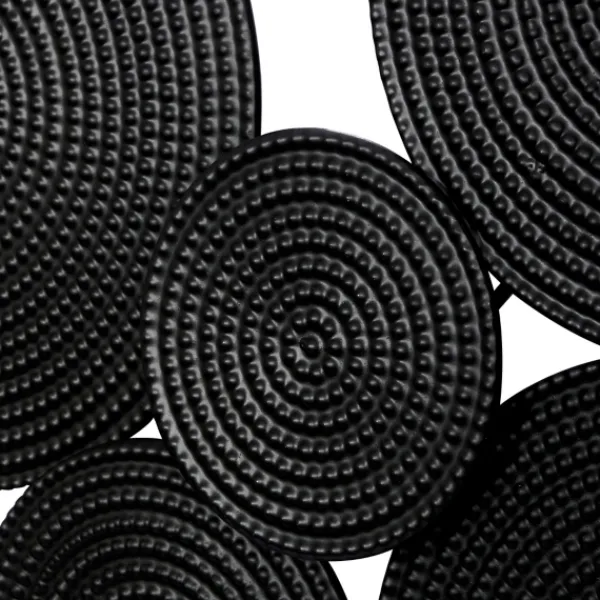 Wall Plaques-Kirkland's Home Metal Circles Wall Plaque Black
