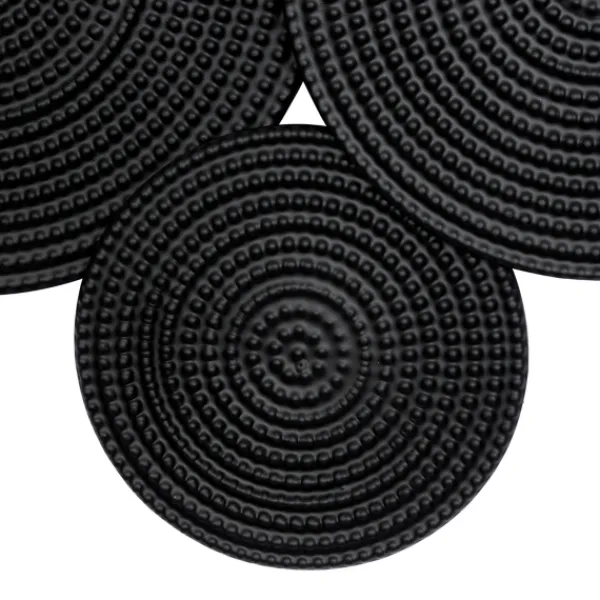 Wall Plaques-Kirkland's Home Metal Circles Wall Plaque Black