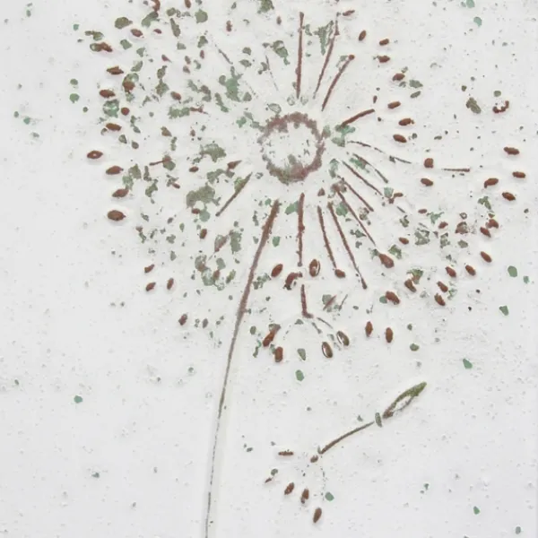 Wall Plaques-Kirkland's Home Metal Dandelion Wall Plaque White