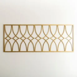 Wall Plaques-Kirkland's Home Metal Diamonds Wall Plaque Gold