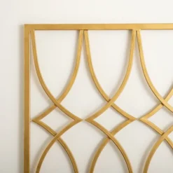 Wall Plaques-Kirkland's Home Metal Diamonds Wall Plaque Gold