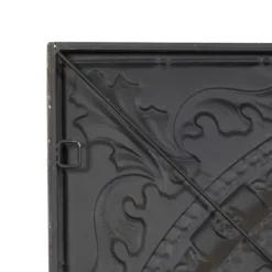 Wall Plaques-Kirkland's Home Metal Floral Medallion Wall Plaque Brown
