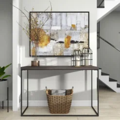 Lanterns-Kirkland's Home Metal Frame Lanterns, Set Of 2 Black