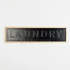Wall Quotes & Signs-Kirkland's Home Metal Laundry Wall Plaque Black