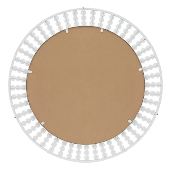 Decorative Mirrors-Kirkland's Home Metal Lyle Bohemian Wall Mirror White
